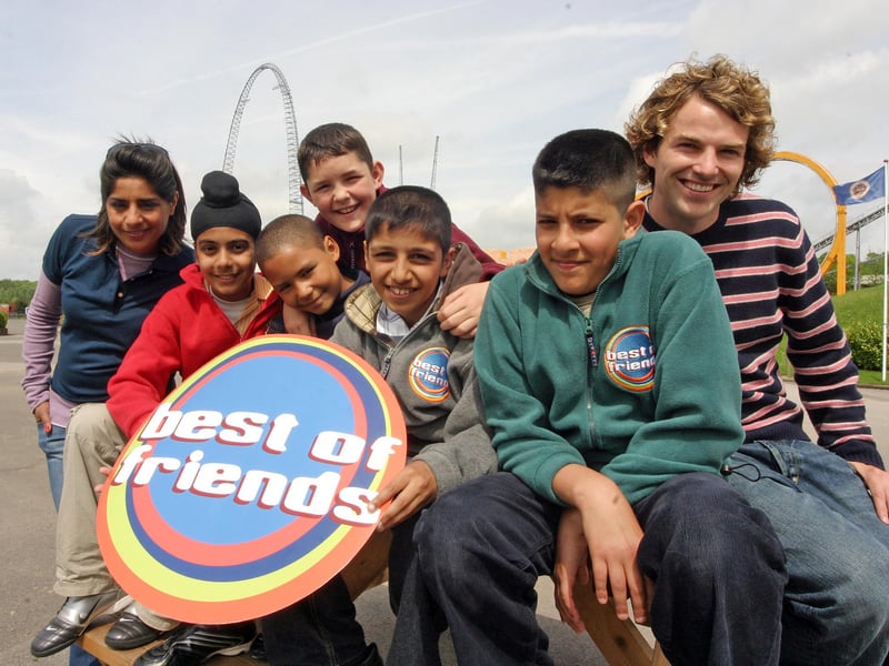 CBBC filmed a programme at the American Adventure called 'Best of Friends'  Local kids took part in the show with presenters Michael Abasalom and Rani Khanijau
