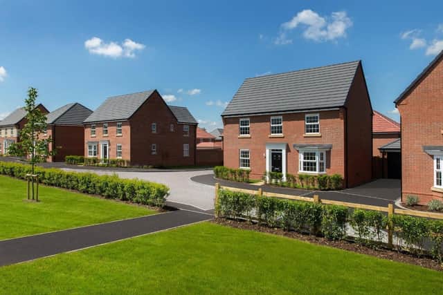 The Hawthorns, Mansfield - Avondale 4-bed - typical street scene at The Hawthorns