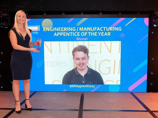 The Engineering Apprentice of the Year Award was won by Stuart Rendall