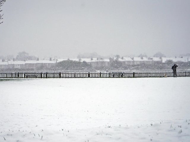 Mansfield in the snow