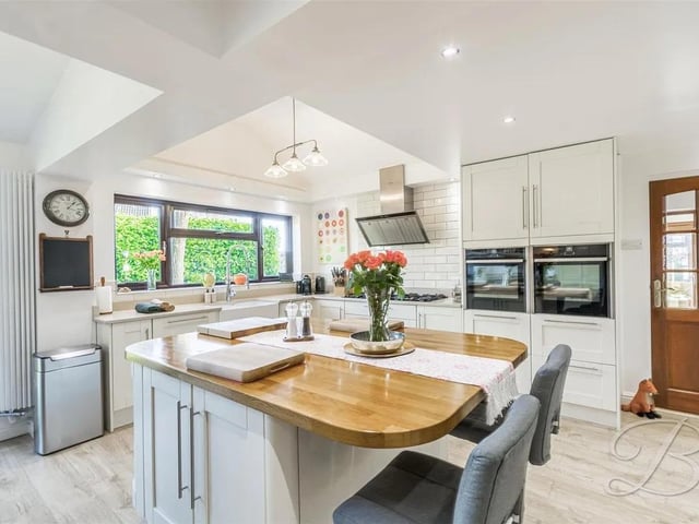 Stunning neutral kitchen diner, open plan layout designed to feel both spacious and intimate.