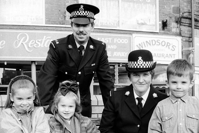 Are you pictured here with these Special Constables?