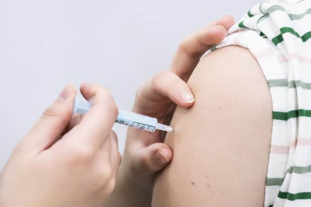 In England, 62.2 per cent of people in higher risk groups had received the jab by the end of last year, down from 64.9 per cent the previous year, but still above pre-pandemic levels of 56.8 per cent.