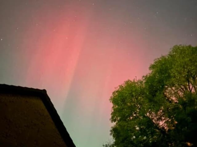 Natalie Johnson took this photo over Huthwaite.