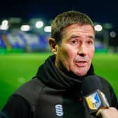 Mansfield Town manager Nigel Clough - head count for Bradford visit tomorrow