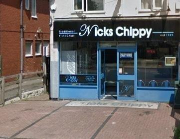 Nick's Chippy, Chesterfield Road North, Mansfield.