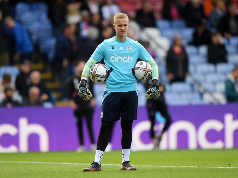 Exeter City have signed Crystal Palace goalkeeper Joe Whitworth on a season-long loan deal.