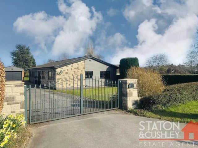 The property stands proudly on a simply magnificent sized plot, surround by mature gardens, stunning lawns and an array of colourful trees and shrubs.