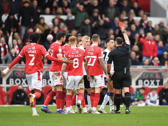 Derby did themselves no favours this season after having seven players sent off.