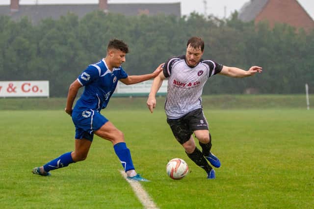 Clipstone were beaten at home to Kimberley. Pic by Dan Walker.