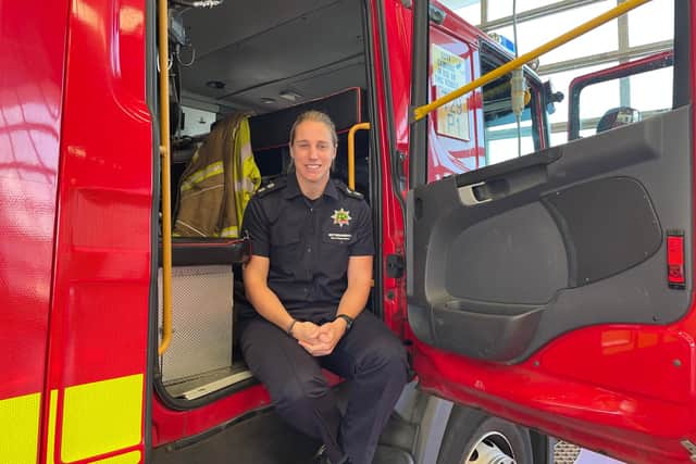 Charley Weatherall-Smith wants to see more women join Nottinghamshire Fire & Rescue Service.