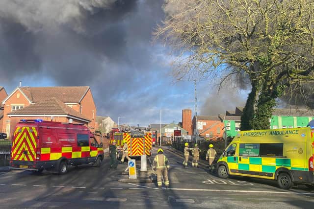 Nottingham Road, Forest Road and Sandhurst Avenue have been closed