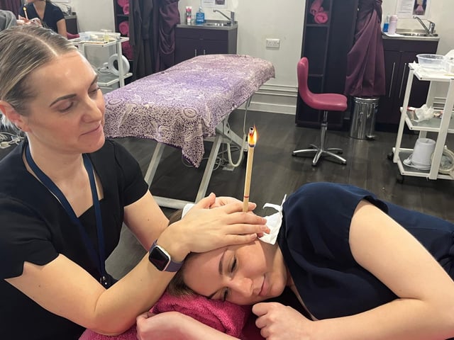 The ancient art of Hopi ear candling was practiced