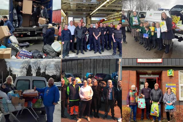 Local samaritans have united to help Ukraine, with donation drop off points across Eastwood and Kimberley.