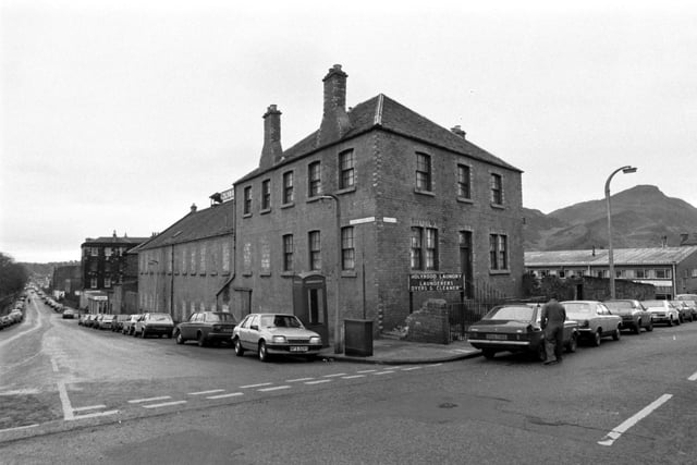 Planning permission was granted for flats to be built on the site of the Holyrood Laundry at Lower London Road in december 1982.
