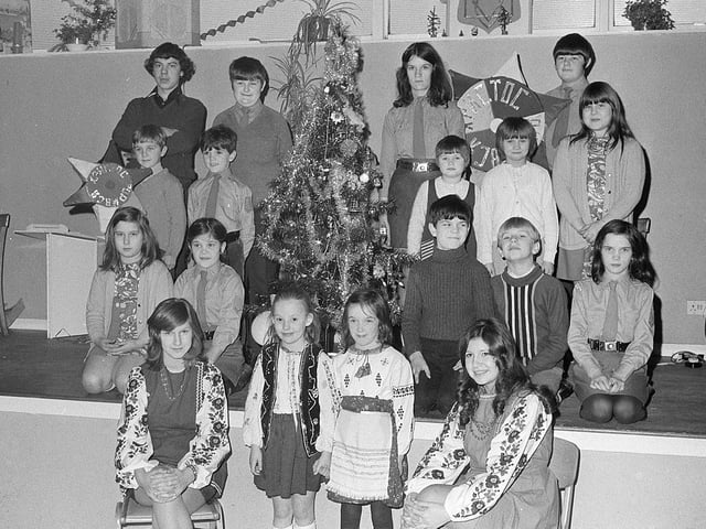Mansfield Ukrainian Club's carol singers