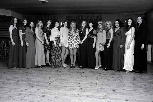 Miss Sherwood Forest finalists from 1974.