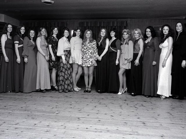 Miss Sherwood Forest finalists from 1974.