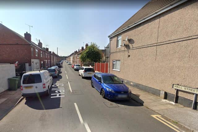 The attack happened on Hall Street, Mansfield.