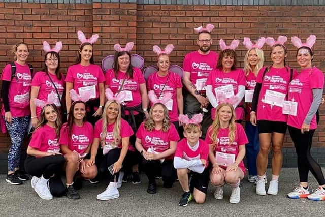 Members of the Banner Jones Sparkle Walk team. Picture: Banner Jones