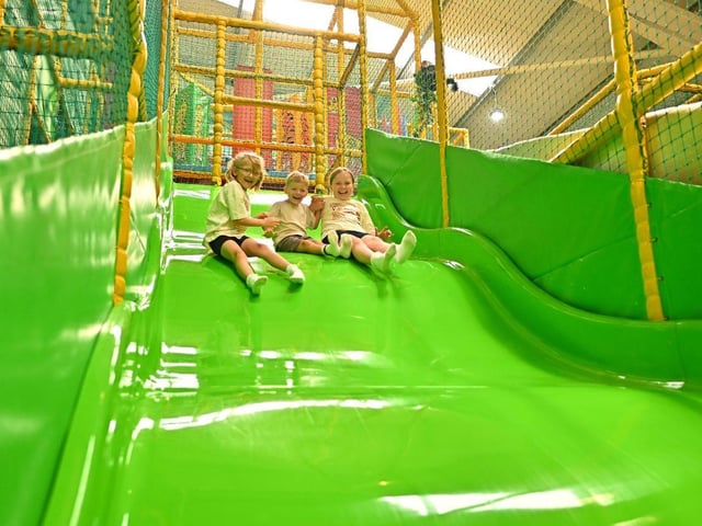 Crash Landings indoor soft play at Sundown Adventureland