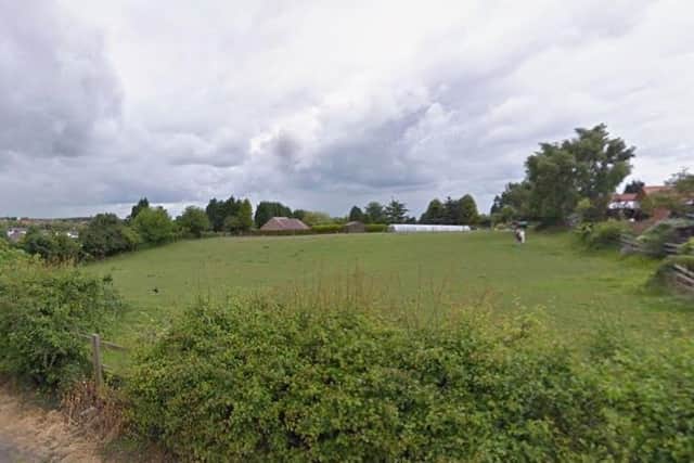 Plans to build houses on land in Blidworth are set to get approved, despite opposition and flooding fears from residents. Photo: Google