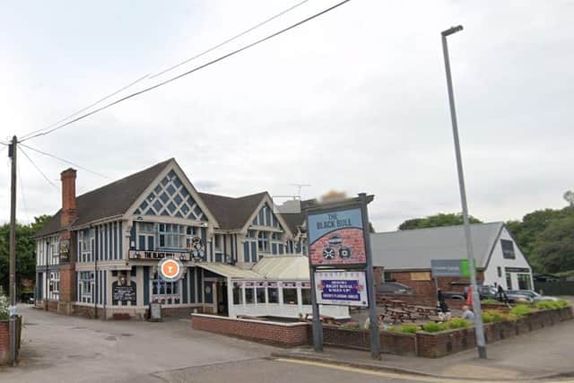 The incident happened outside the Black Bull, on October 2.