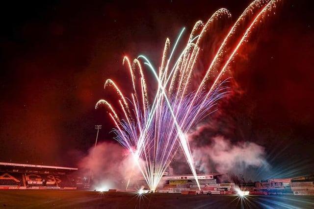A ticket-only annual fireworks display will take place on Sunday, November 5 at One Call Stadium. The event will begin at 7pm with gates opening at 5pm for attendees to enjoy the fair and stalls on the One Call Stadium car park. Sandy’s Bar & Kitchen, located at the rear of the Ian Greaves Stand, will be open throughout the evening. Due to the fairground and stalls, parking at One Call Stadium will be extremely limited and sold on a first-come, first-served basis. The price per vehicle will be £5.