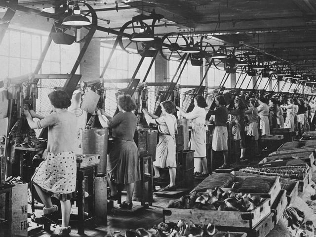Mansfield Fairbrothers Factory Moulding Room