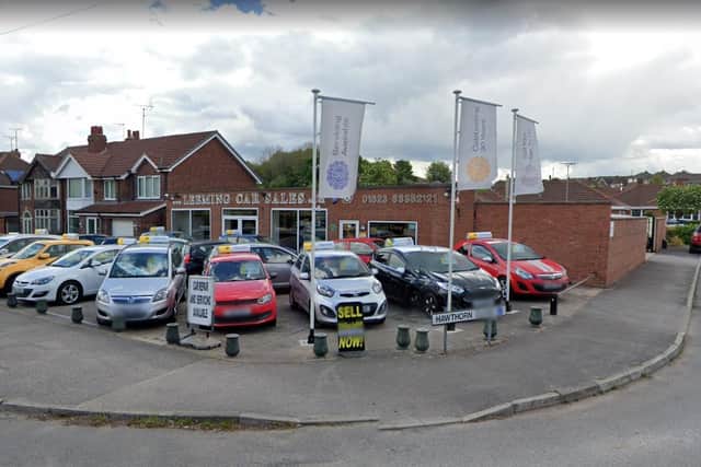 Leeming Car Sales is on the A60 Leeming Lane North, at the junction with Hawthorn Close, Mansfield Woodhouse.