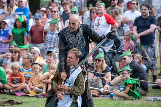 Taking place on Saturday, August 26, at Sherwood Forest, from 10am to 4pm.
Admission is free but local parking charges apply.
On the day there will be a host of interactive events and activities including storytelling, guided walks, medieval musicians, quizzes, archery, and axe throwing, and more.