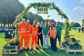 The council waste and recycling team will be at the event this weekend. Photo: Broxtowe Council Facebook