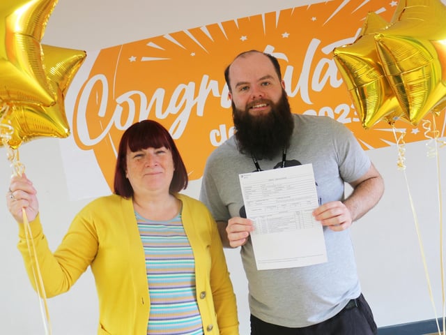 Glenis Thompson was justifiably proud of her son James after his IT course success.