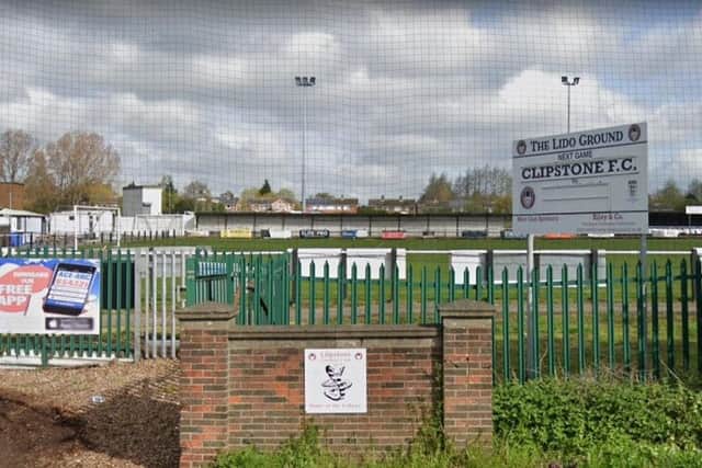Plans have been revealed for more than 130 new homes on Clipstone FC's ground after the club has moved. Photo: Google