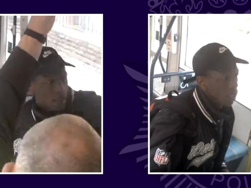 Police investigating an assault on a tram conductor have released images of someone they’d like to speak to.
The conductor was checking for tickets on the tram when a man was found to be riding without having paid and was asked to get off.
After initially agreeing to leave the tram at the Noel Street stop in Hyson Green, the man then turned around and punched the staff member.
The tram conductor suffered swelling to his face and a concussion as a result of the assault, which happened at around 10.30am on April 17.
Anyone with information should call 101, quoting incident 227 of April 17.