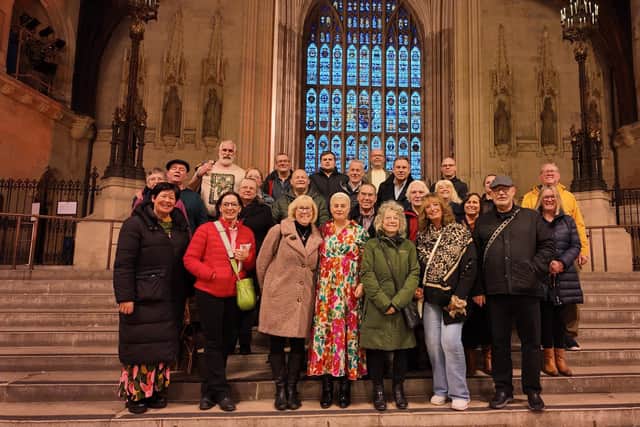 Sherwood Forest MP Michelle Welsh welcomed constituents to Westminster. Photo: Submitted