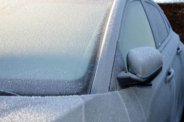 Widespread frost settled like an icy blanket over Mansfield and Ashfield this morning.