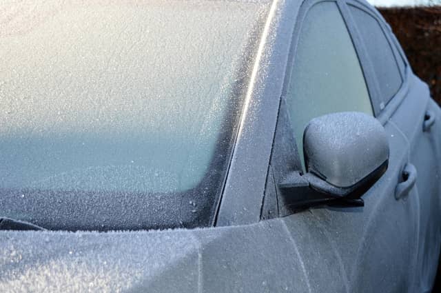 Widespread frost settled like an icy blanket over Mansfield and Ashfield this morning.