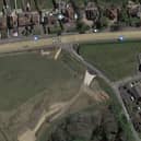 The planned development site.