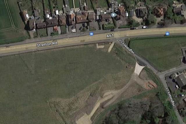 The planned development site.