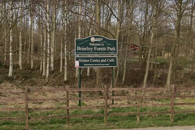 Police and council officials were patrolling around Brierley Forest Park at the weekend