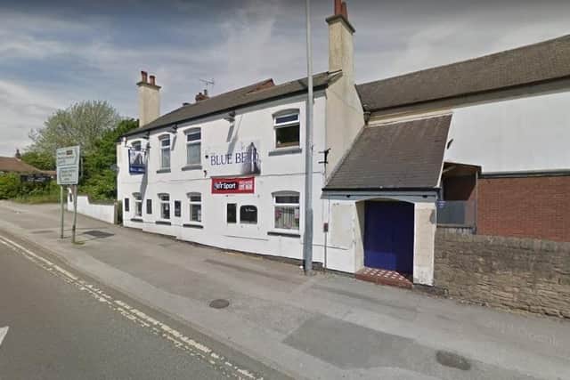 The Blue Bell pub, Mansfield Road, Skegby.