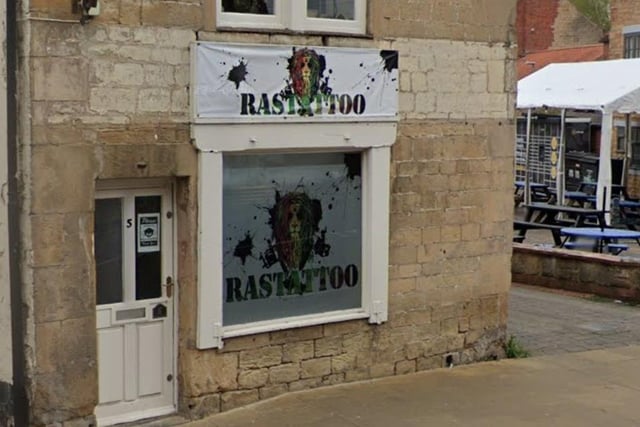 Rastattoo on Bridge Street in Mansfield has a rating of 4.8 out of 5 from 35 Google reviews.