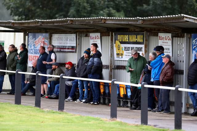 Clipstone saw a good crowd for their pay what you like fixture against Chesterfield.