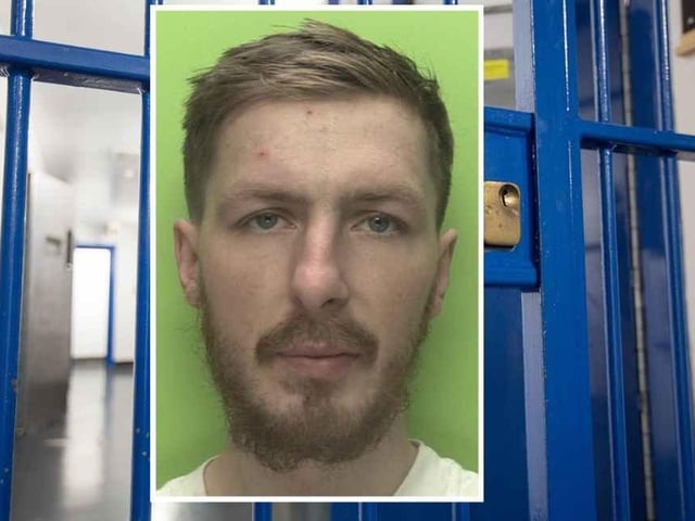 Steven McKinley, 30, of Grimston Road, Nottingham, pleaded guilty to eight counts of breaching a CBO and eight counts of shop theft. He was locked up for eight months. (Picture: Nottinghamshire Police.)