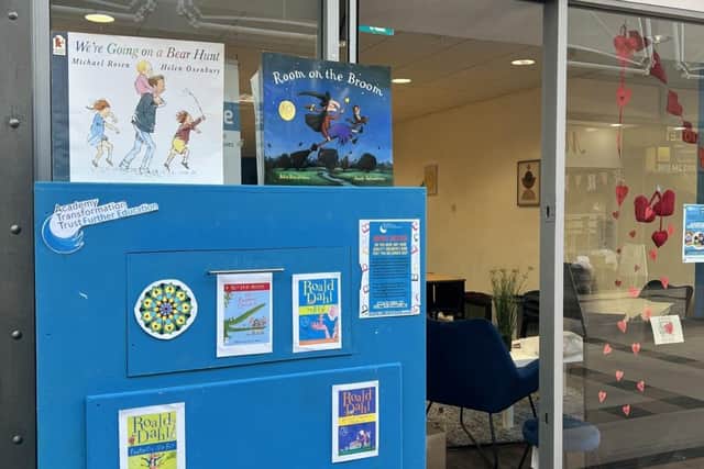 Idlewells Shopping Centre's donation station outside the ATTFE community hub.