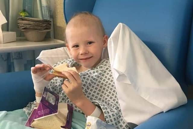 Lexi Pearce, nine, has been battling cancer since she was six-years-old