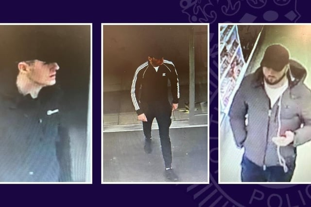 Police investigating the theft of a large quantity of cosmetic products have released images of three men they would like to speak to.
Skincare products worth more than £3,500 were taken from Boots, in St Peter’s Retail Park, Mansfield, at around 7.30pm on Wednesday, March 22.
Anyone with information is asked to call 101 quoting incident 747 of March 22.