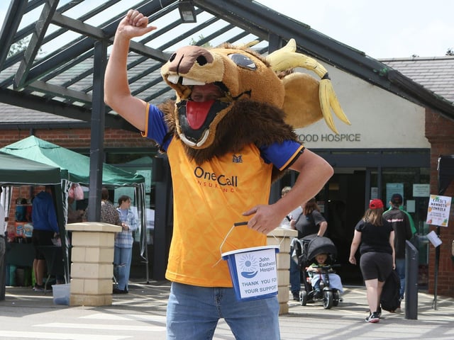 The Stag was out to support the good cause.