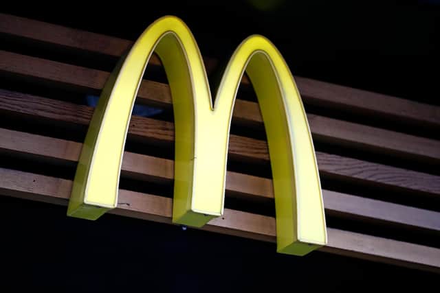 McDonald's has issued a statement about all its UK restaurants. (Photo: Getty Images)